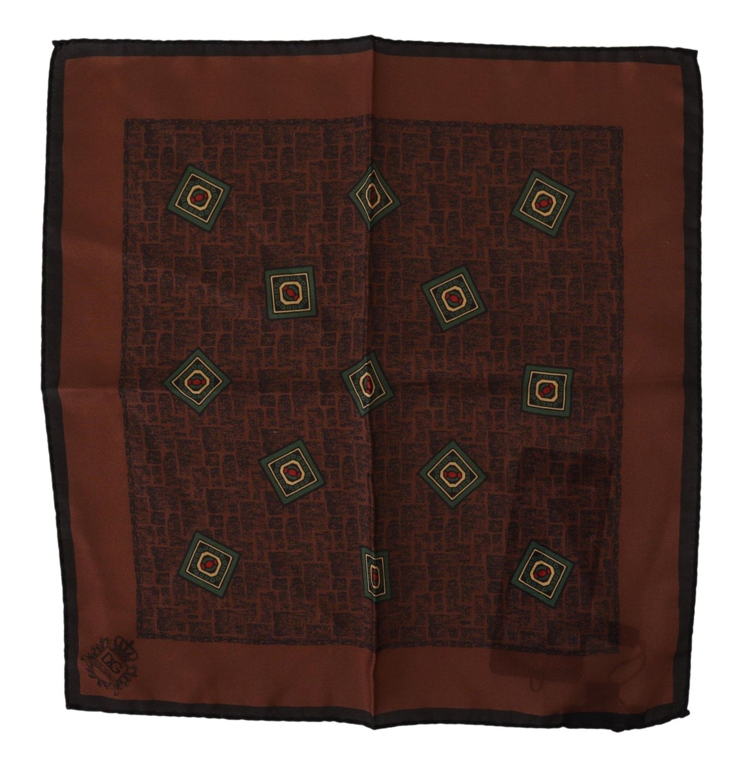 Dolce & Gabbana Elegant Silk Pocket Square Handkerchief