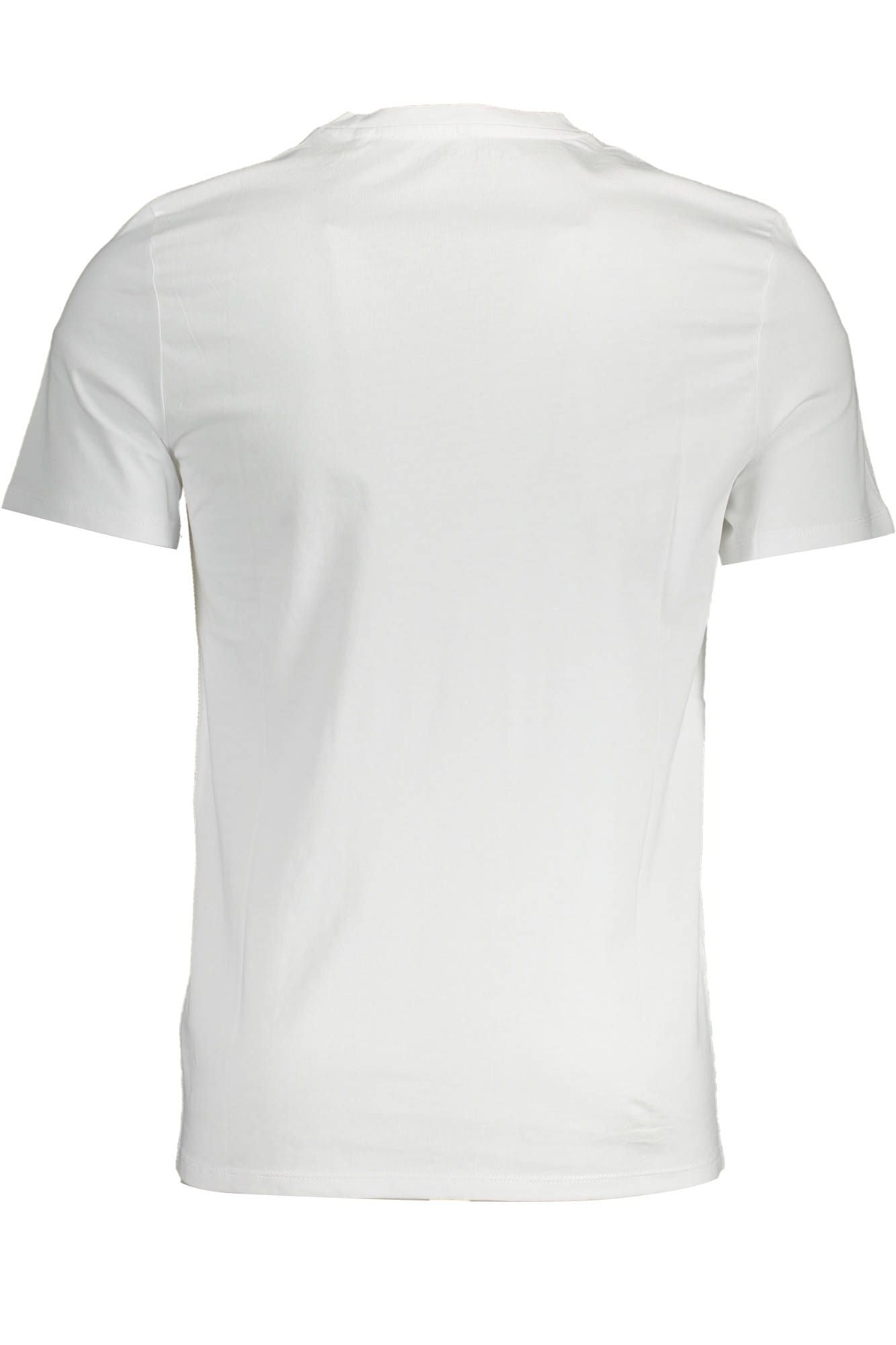 Guess Jeans White Cotton Men TShirt