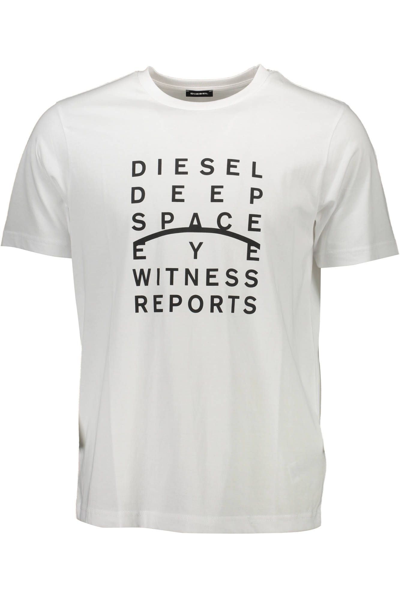 Diesel White Cotton Men T-Shirt