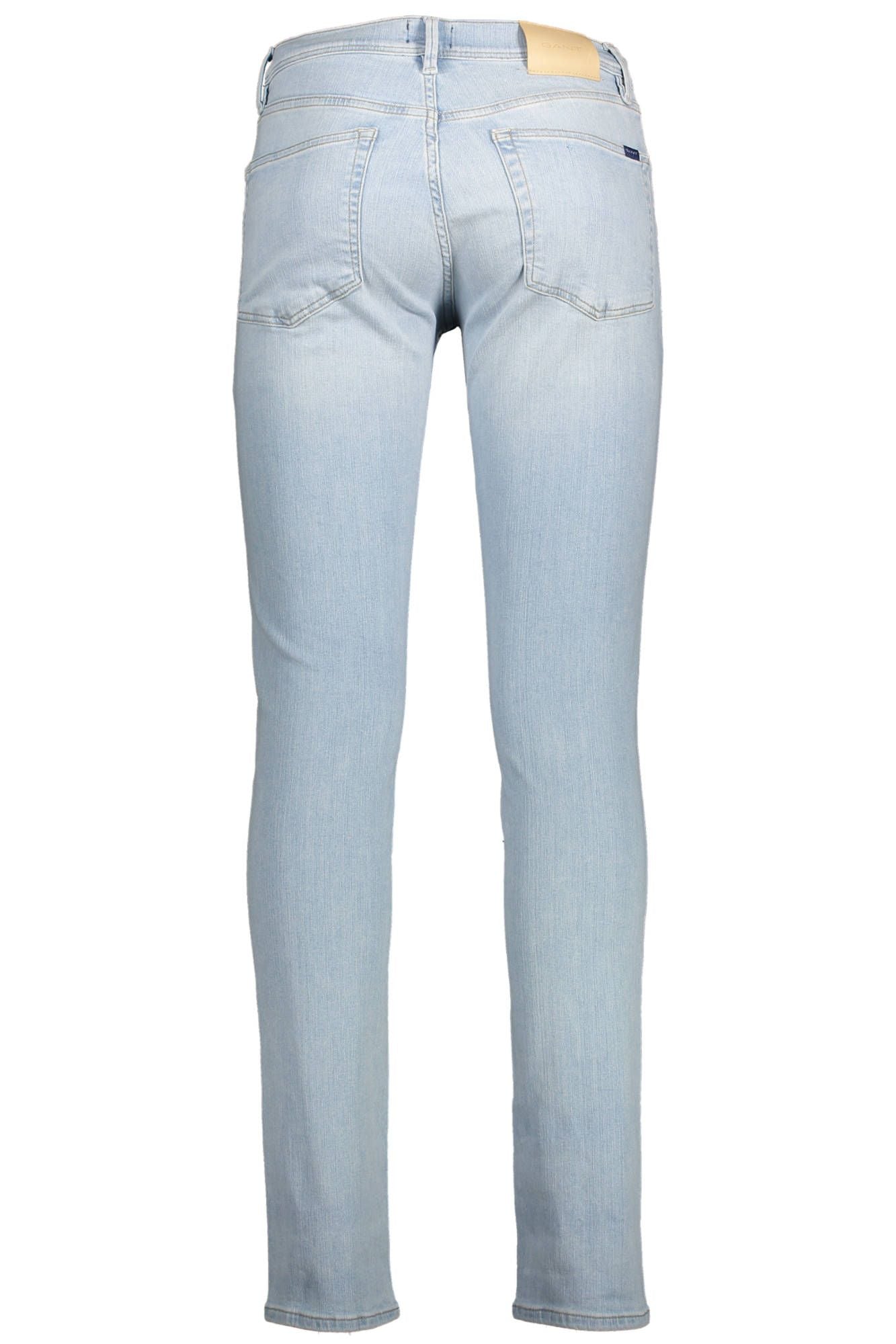 Gant Light Blue Cotton Men Jeans