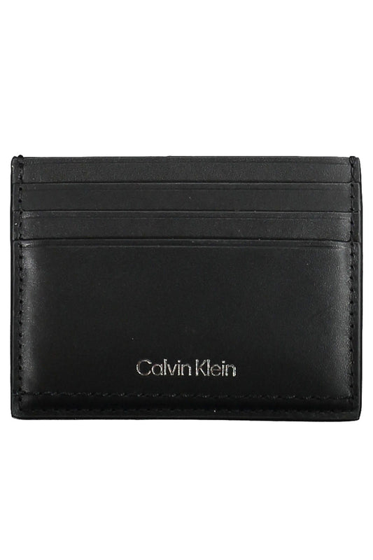 Calvin Klein Black Leather Men Wallet