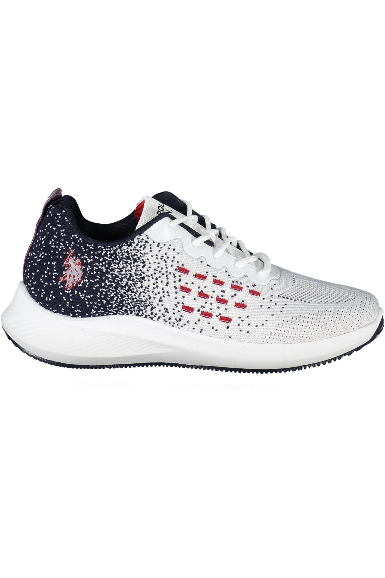 U.S. POLO ASSN. White Polyester Men Sneaker