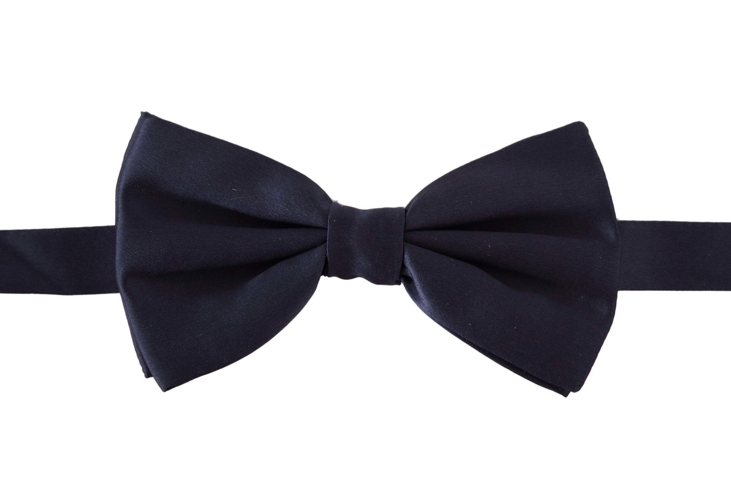 Dolce & Gabbana Elegant Sapphire Silk Bow Tie