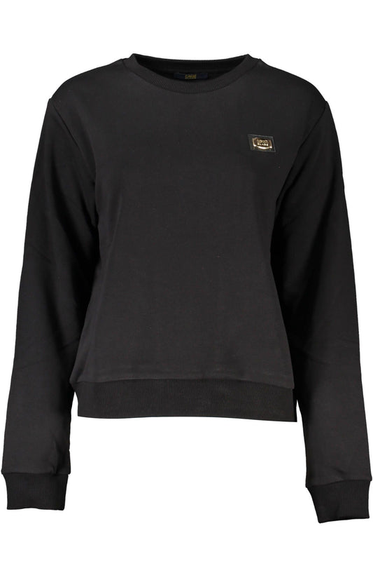 Cavalli Class Black Cotton Women Sweater