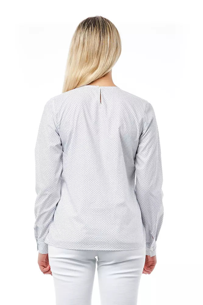 Bagutta White Cotton Women Shirt