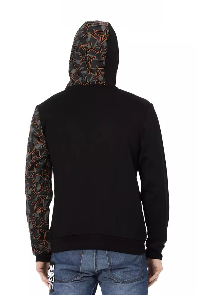 Automobili Lamborghini Black Cotton Men's Hoodie