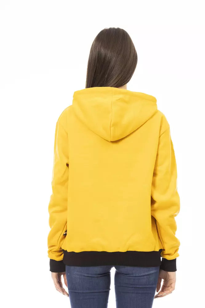 Baldinini Trend "Yellow Cotton Women Sweater"