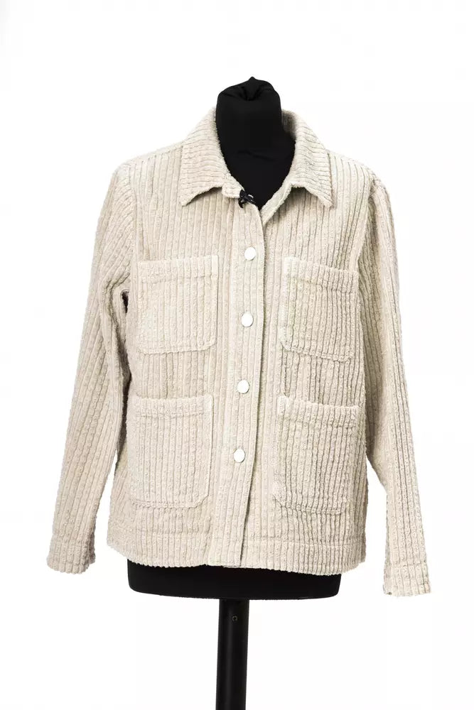 Jacob Cohen White Cotton Women Blazer