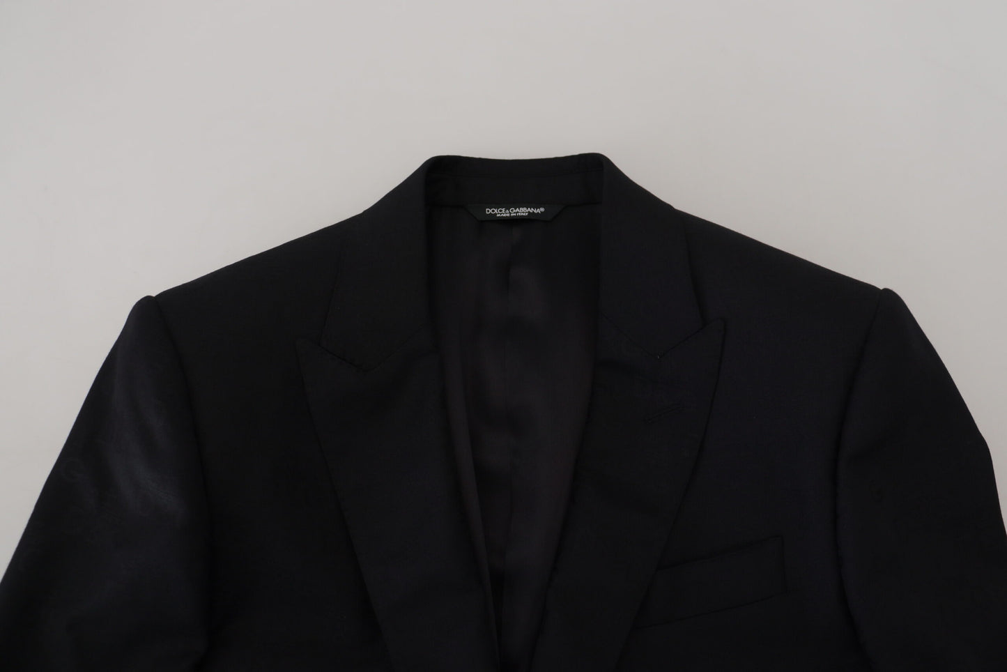 Dolce & Gabbana Elegant Martini Style Black Formal Blazer