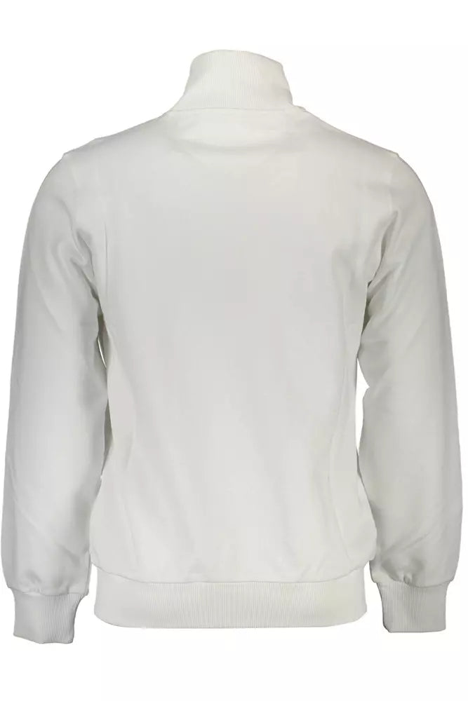 La Martina White Cotton Men Sweater