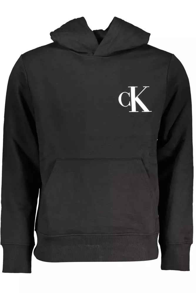 Calvin Klein Black Cotton Men Sweater