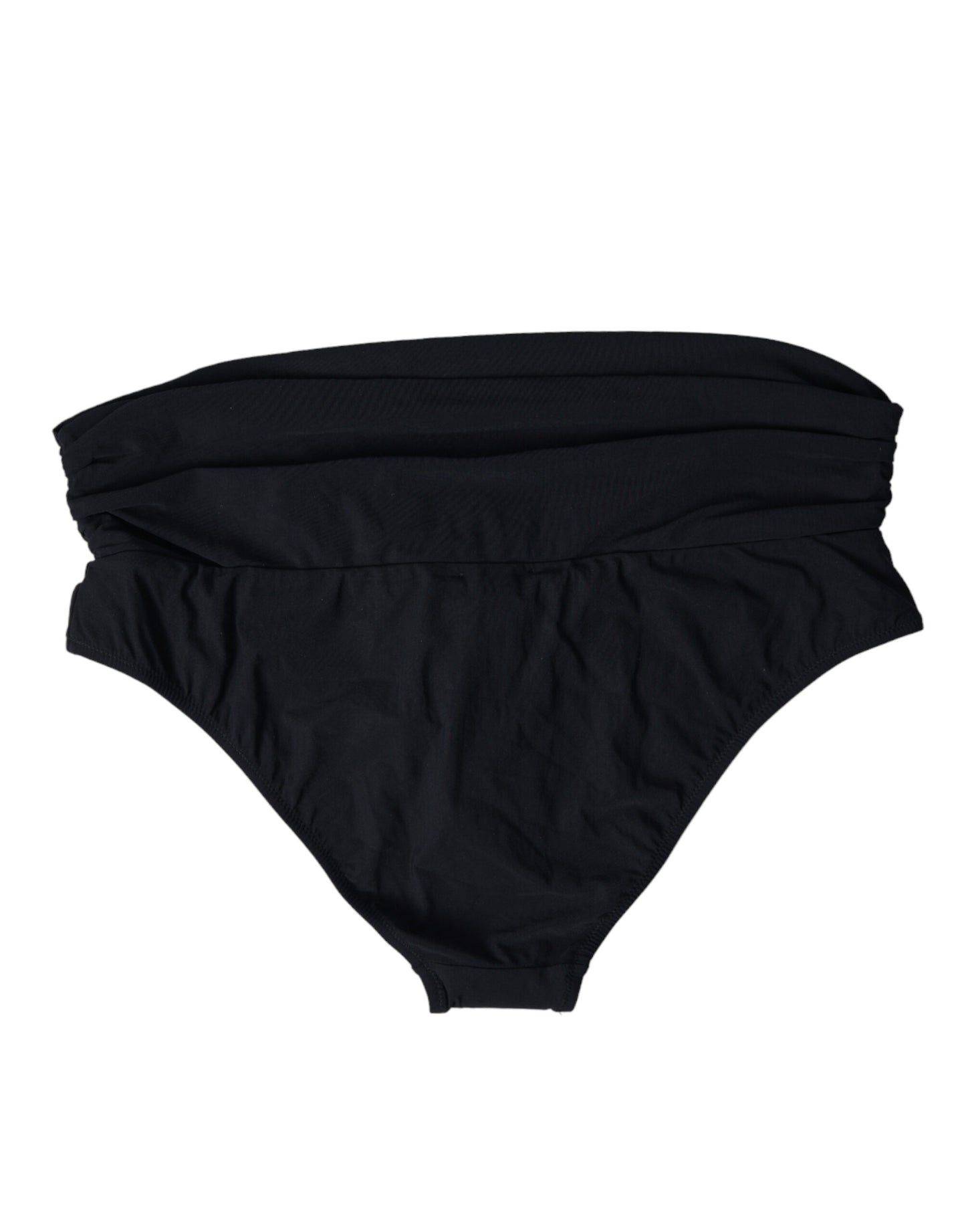 Dolce & Gabbana Elegant Black Bikini Bottom - Ultimate Beach Elegance