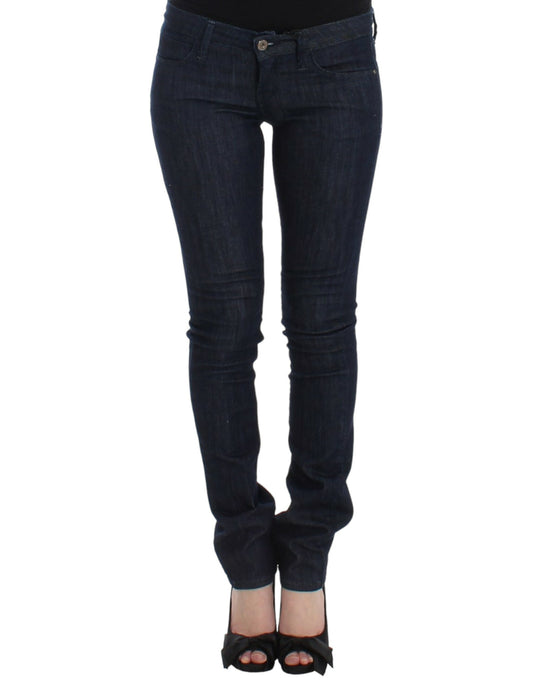 Costume National Chic Dark Blue Skinny Leg Jeans