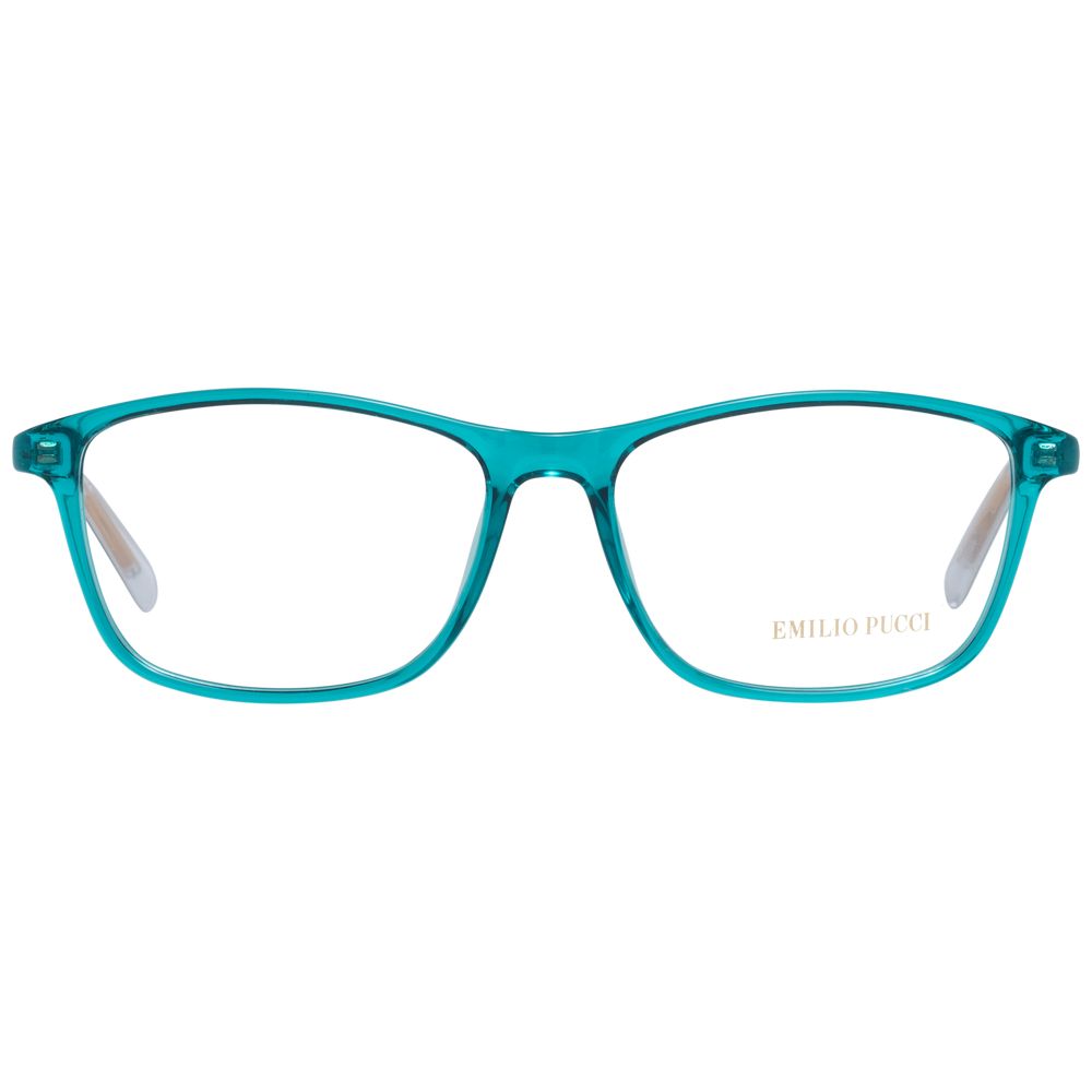 Emilio Pucci Vibrant Green Full-Rim Designer Eyewear