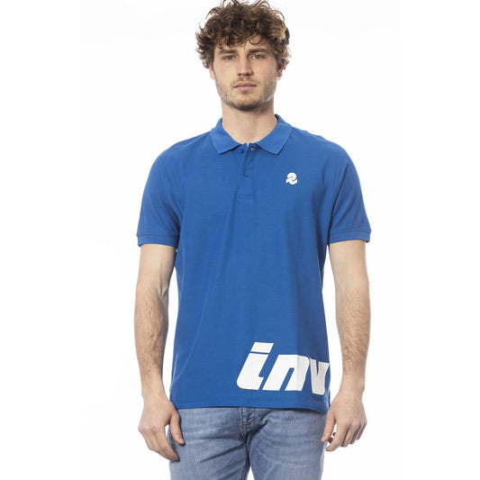 Invicta Blue Cotton Men Polo Shirt