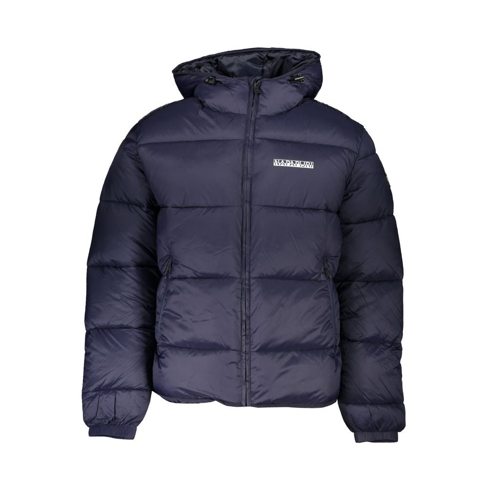 Napapijri Blue Polyamide Men Jacket