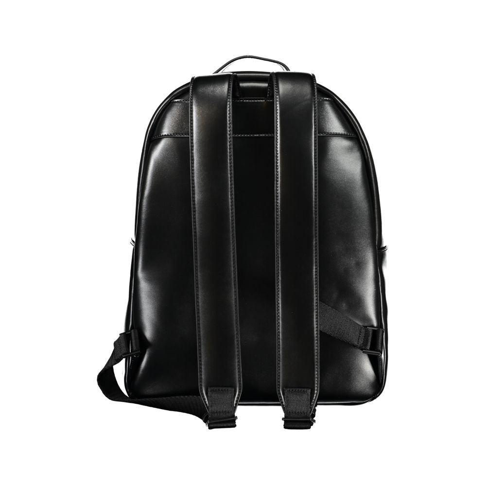 Calvin Klein Elegant Black Urban Backpack with Laptop Compartment