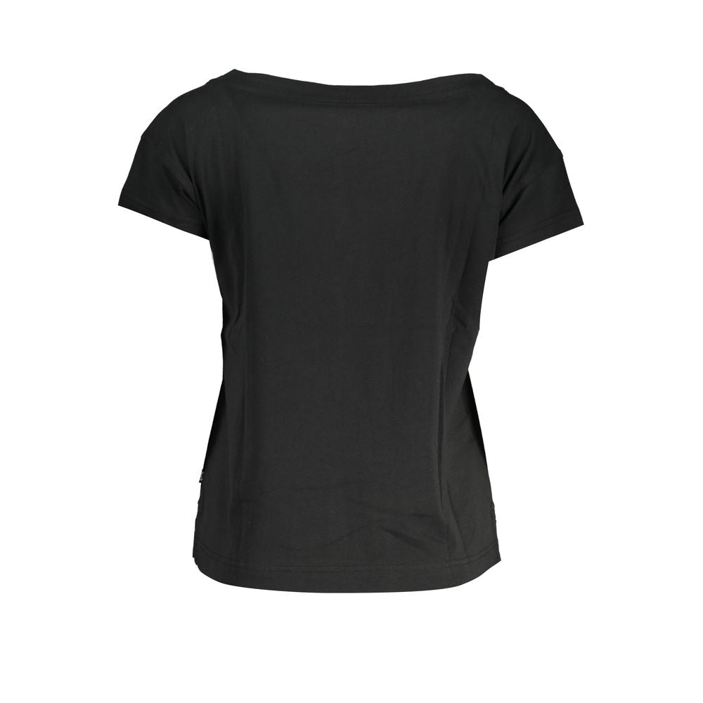 K-WAY Elegant Wide Neck Short Sleeve Tee