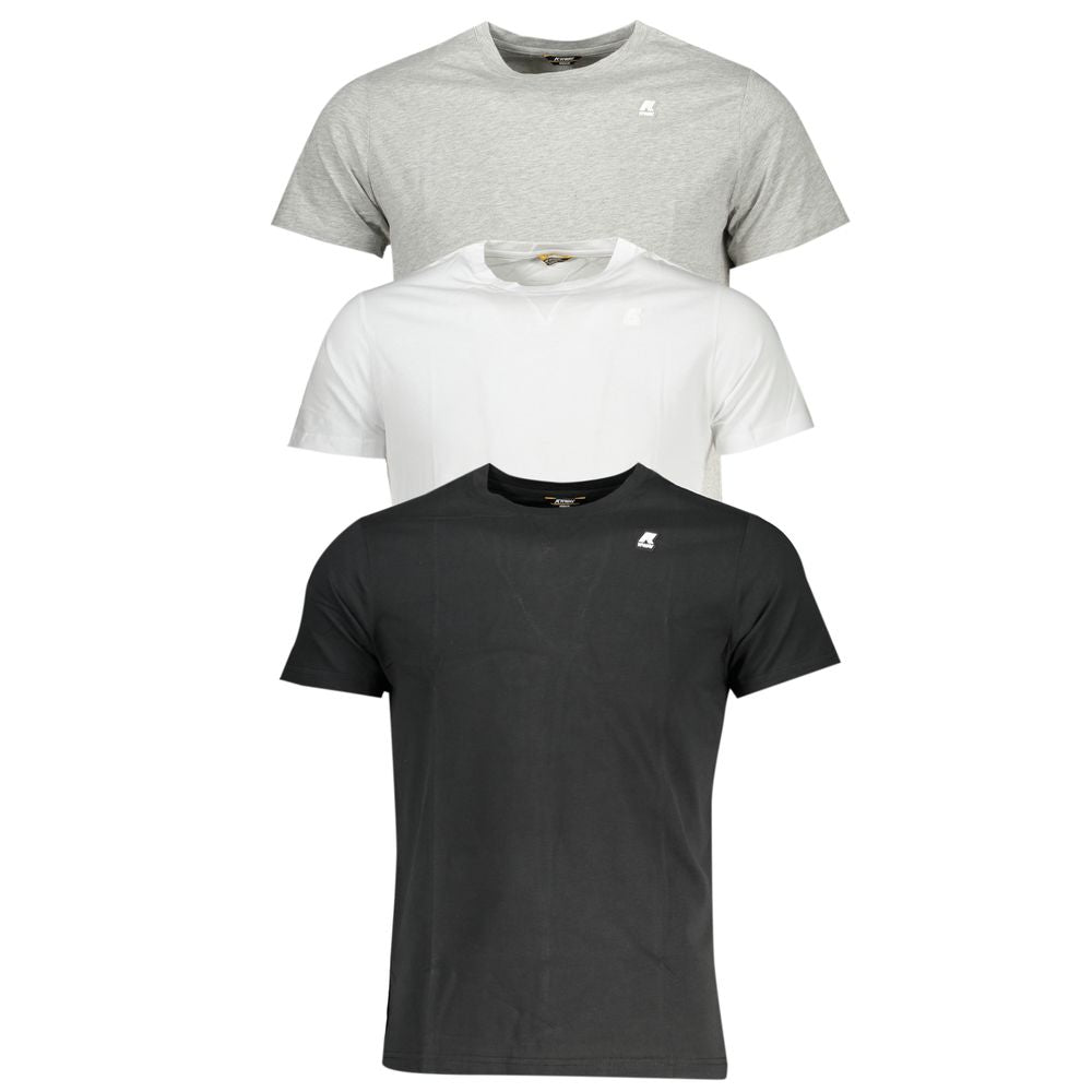 K-WAY Elegant Trio Pack of Crew Neck T-Shirts