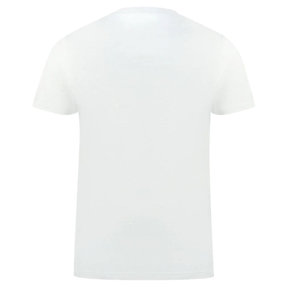 Aquascutum White Cotton Men T-Shirt