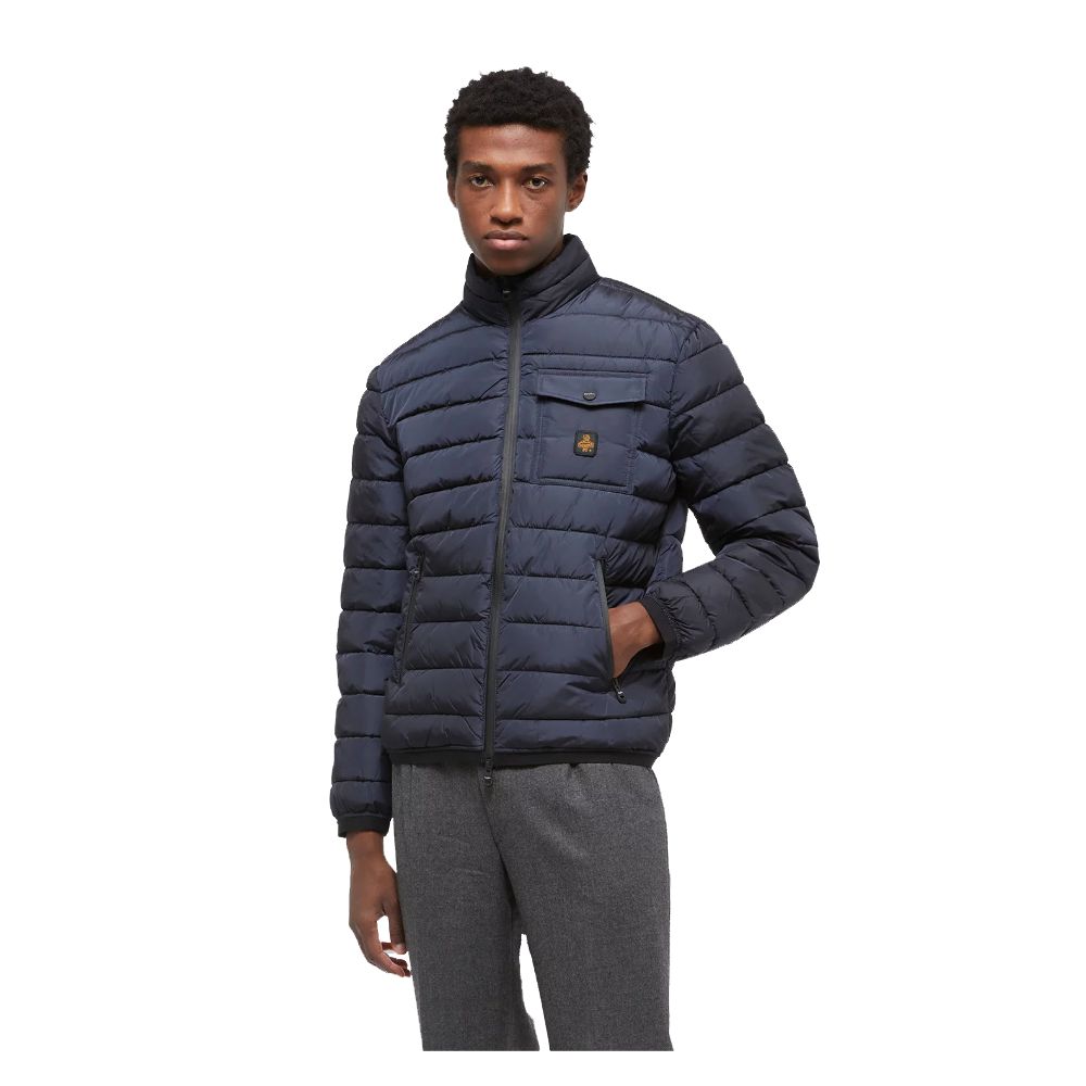 Refrigiwear Blue Nylon Men Jacket