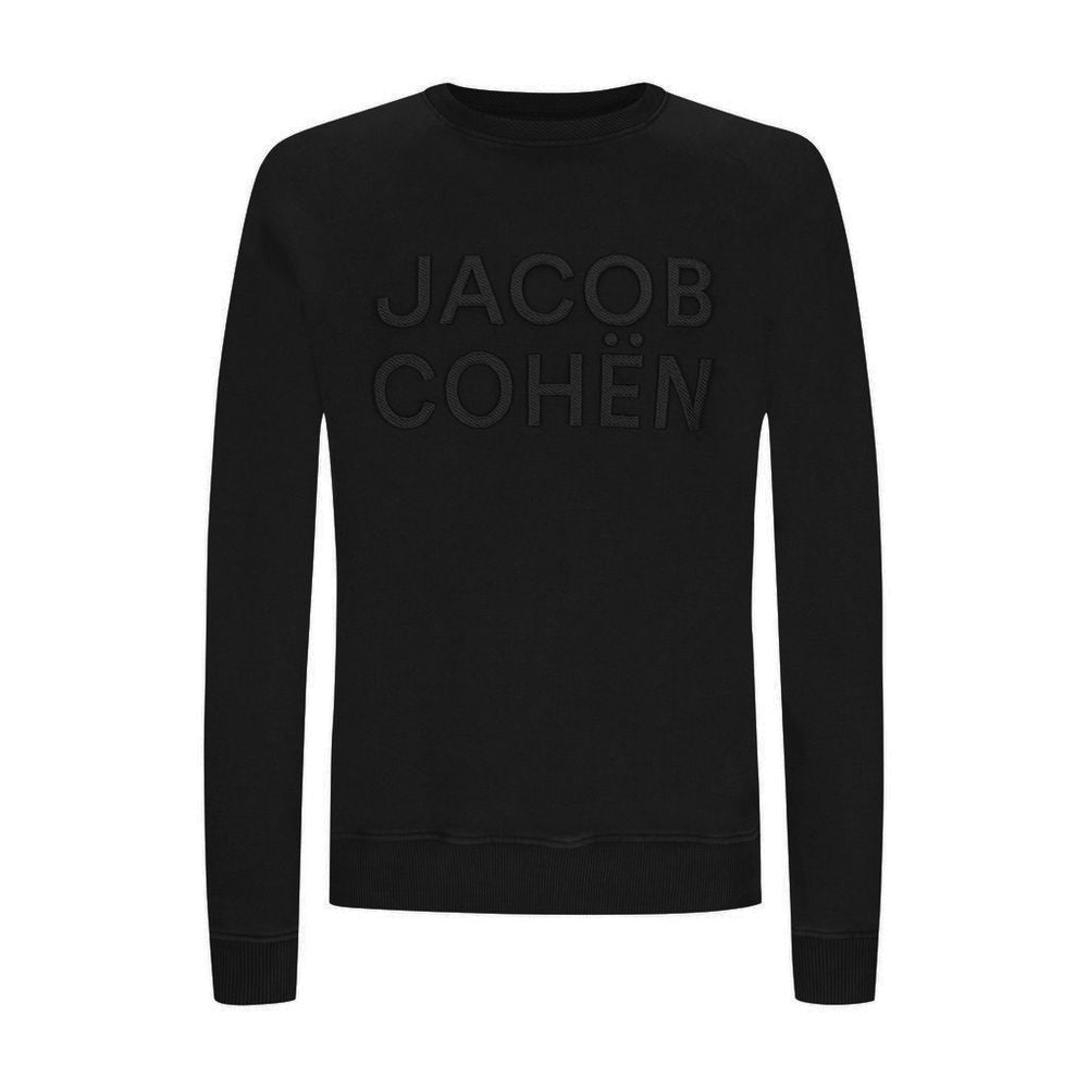 Jacob Cohen Black Cotton Men Jacket