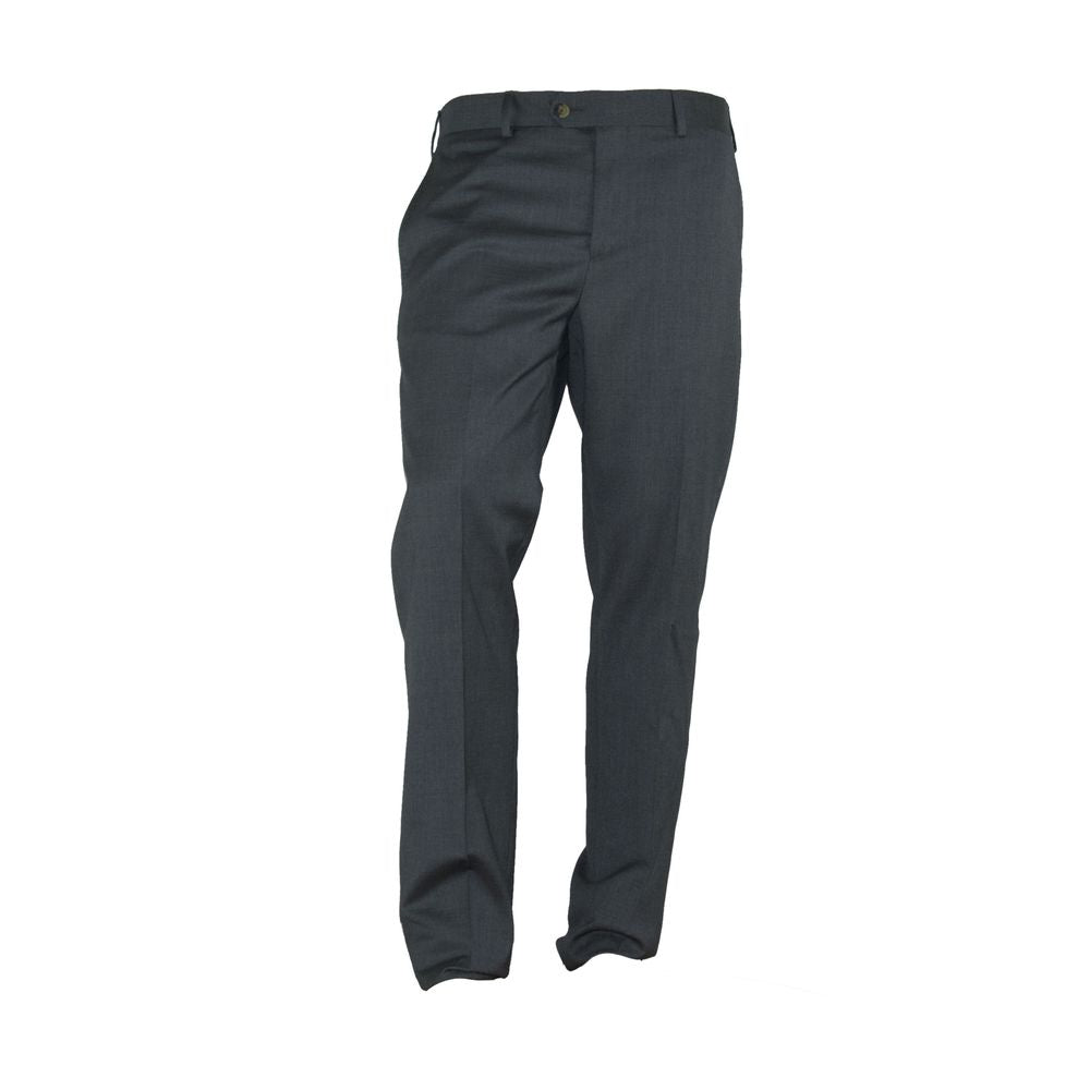 Made in Italy Elegant Italian Gray Trousers