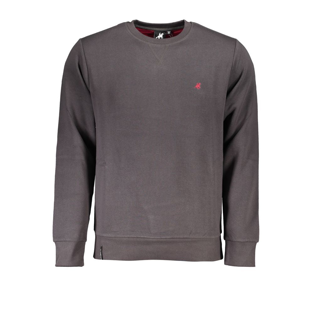 U.S. Grand Polo Gray Cotton Sweater