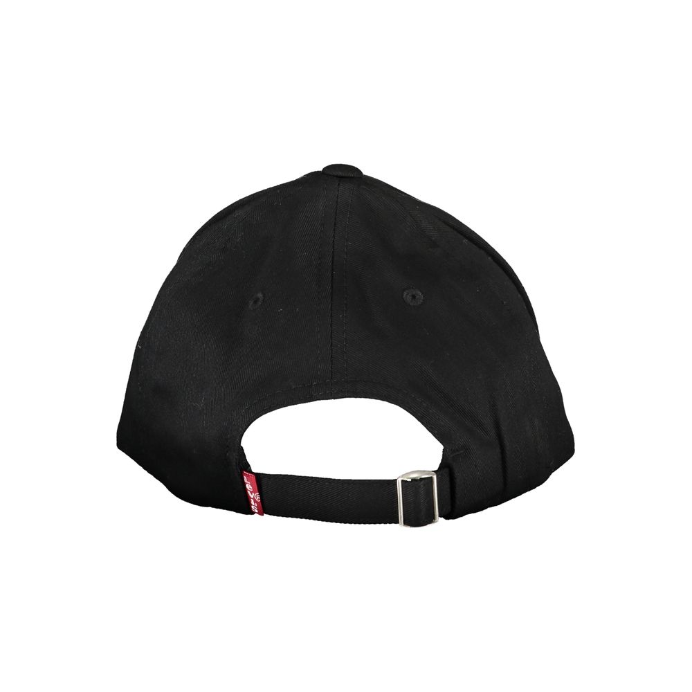 Levi's Black Cotton Hats & Cap