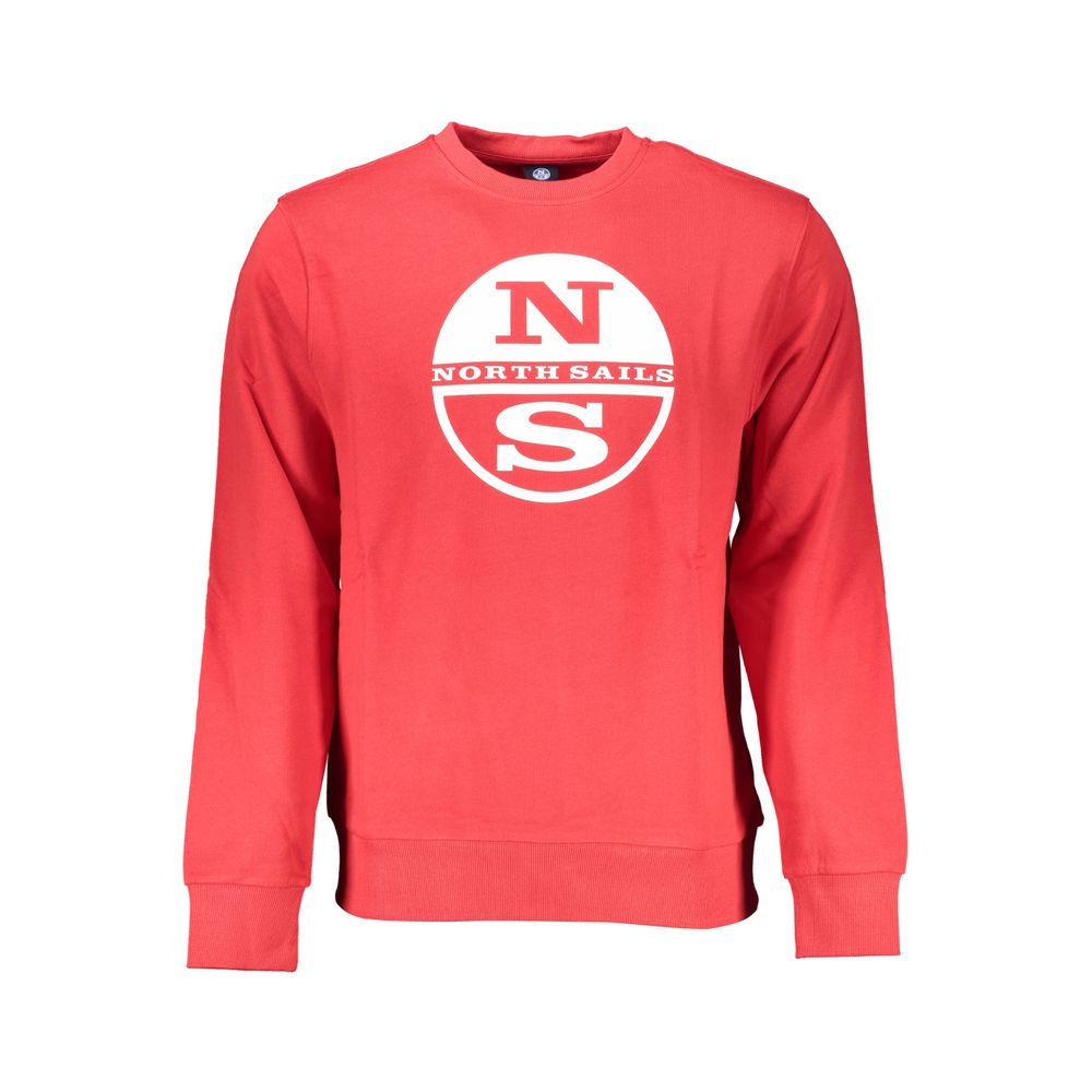 North Sails Red Cotton Sweater