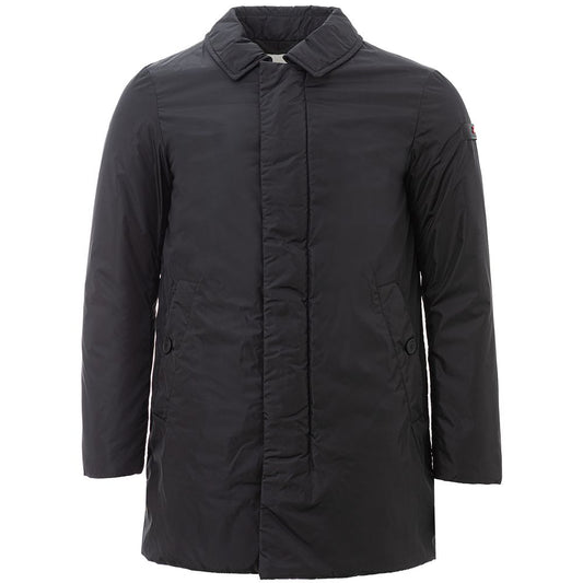 Peuterey Sleek Black Polyamide Men's Jacket