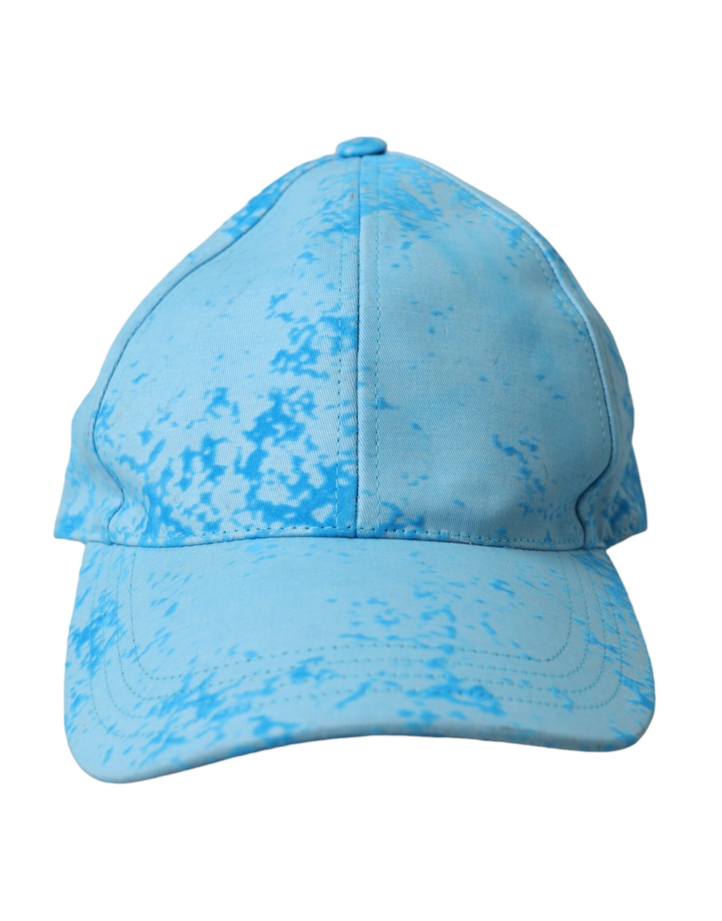 Dolce & Gabbana Light Blue Color Splash Baseball Hat Men