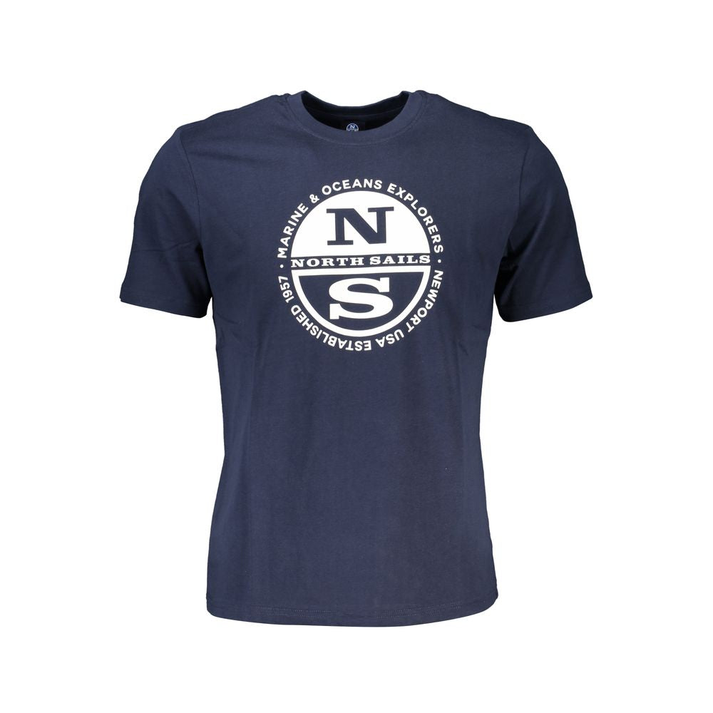 North Sails Blue Cotton T-Shirt