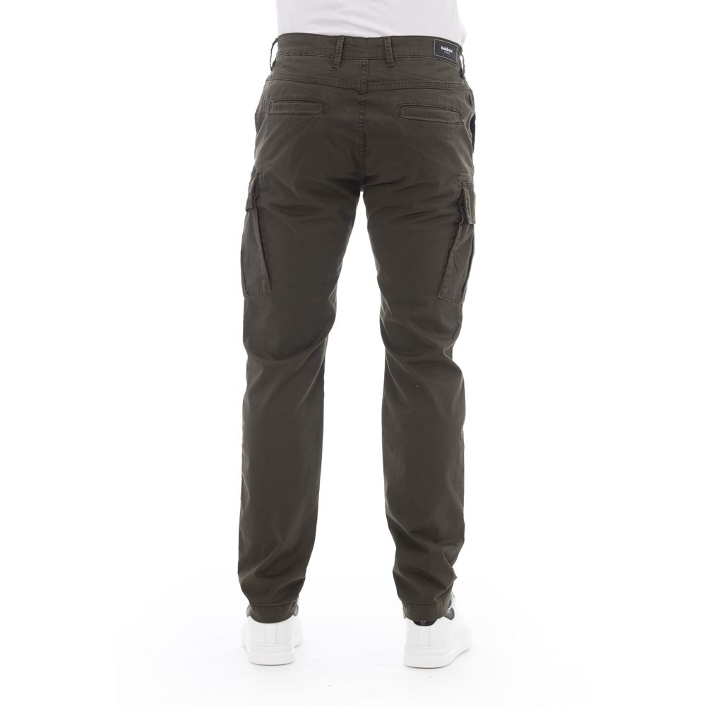 Baldinini Trend Army Cotton Men Cargo Pant