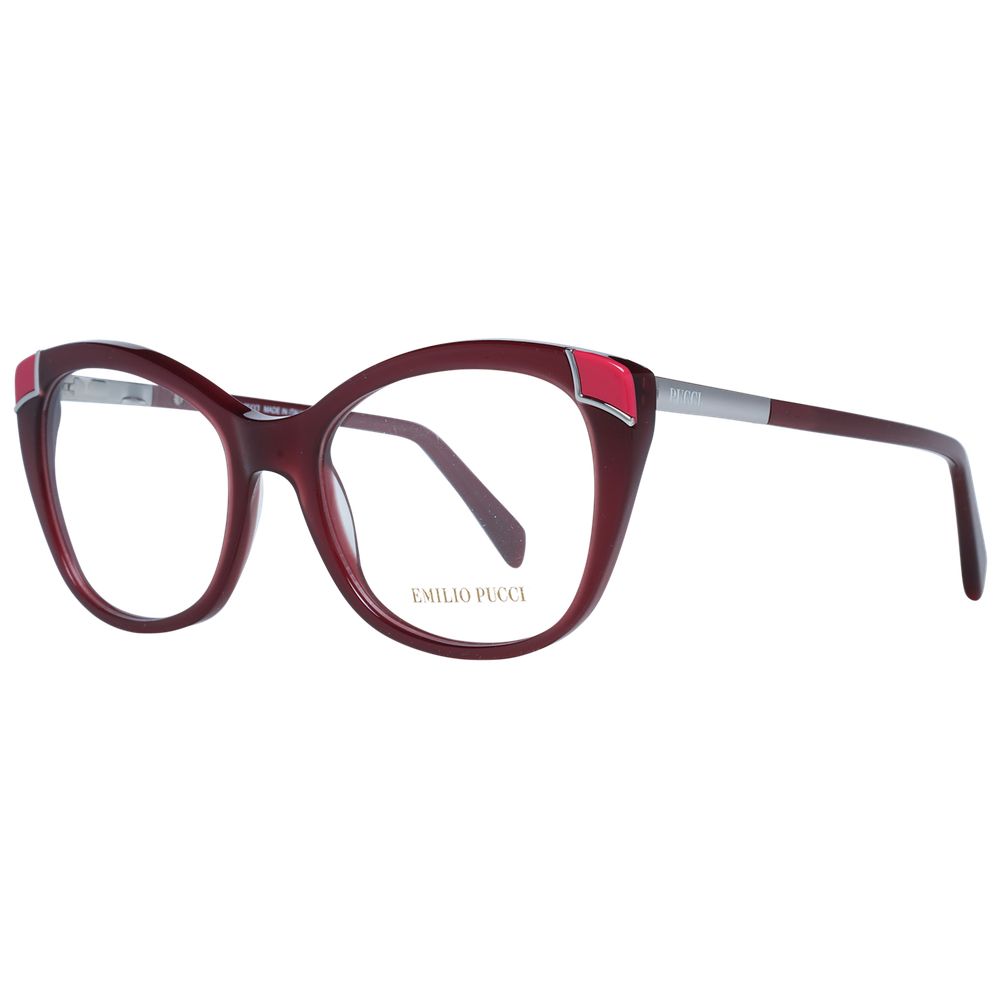 Emilio Pucci Burgundy Women Optical Frames