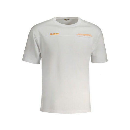 K-WAY White Cotton T-Shirt