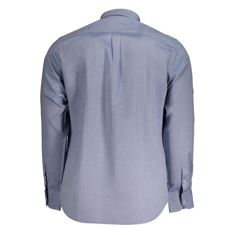 Harmont & Blaine Blue Cotton Shirt