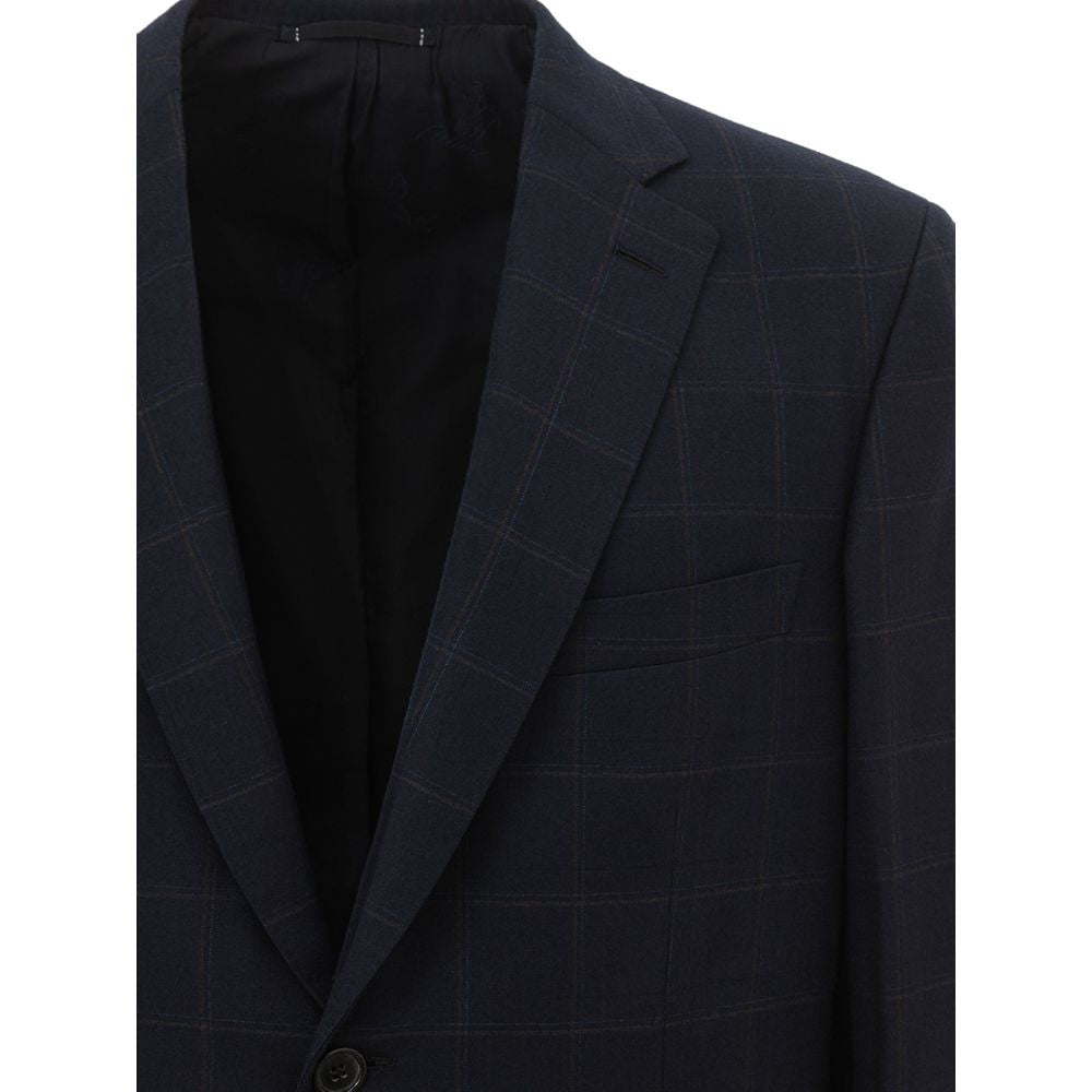 Brioni Blue Wool Blazer