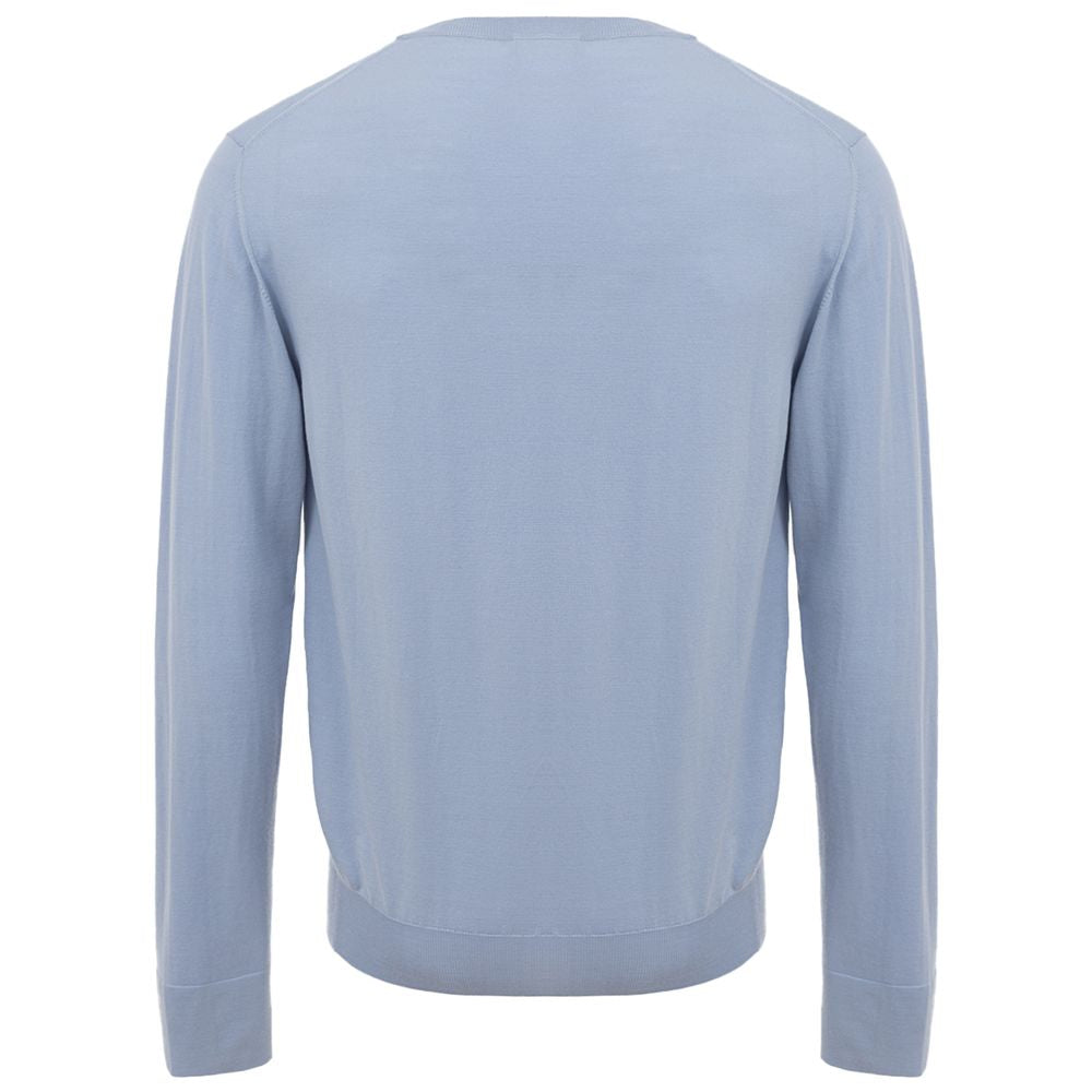 Brioni Light Blue Wool Sweater