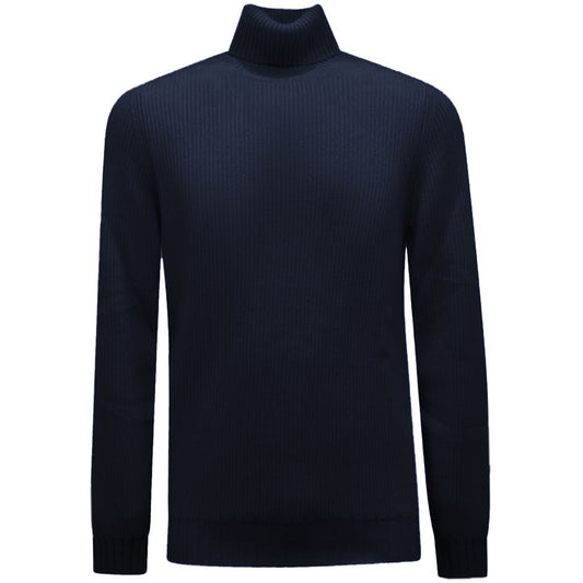 Alpha Studio Blue Cashmere Sweater