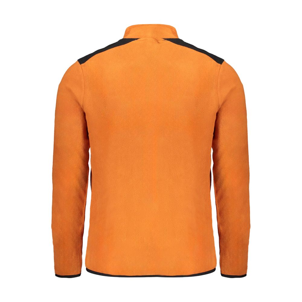 Norway 1963 Orange Polyester Men Sweater